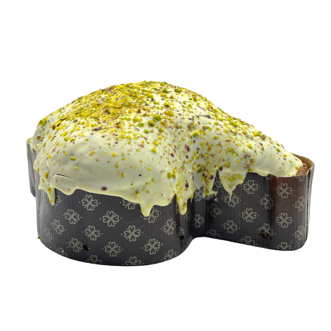 Colomba al Pistacchio Pasqua Monil con crema al pistacchio